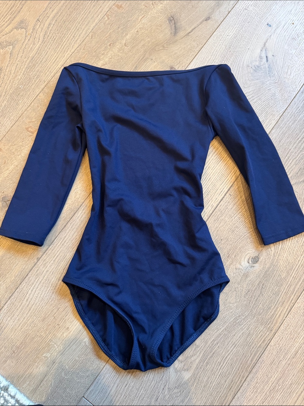 Capezio Navy Long Sleeve Women’s Leotard